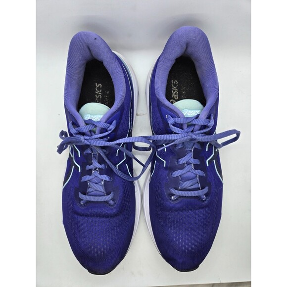 Asics GT-1000 12 Shoes Womens 9.5 Wide Purple Stability Running Athletic Sneaker - Picture 3 of 8